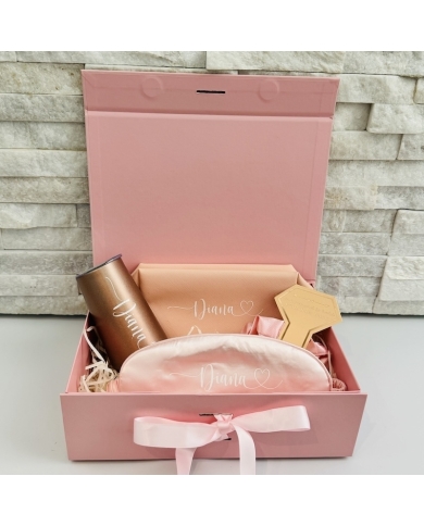 Boîte cadeau - Mariée/Demoiselle d'honneur - blanc