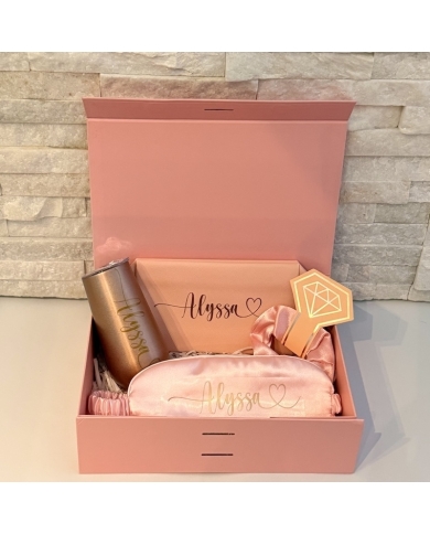 Geschenkbox - Braut/Trauzeugin - Gold