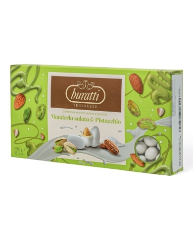 Hochzeitsmandeln 'Tenerezze Mandorla Salata & Pistacchio