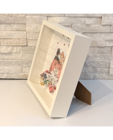 3D Cadre photo 'Fiat 500'