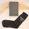 Boîte cadeau avec chaussettes personnalisables