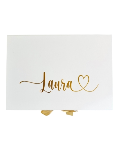 Geschenkbox 'Bride Perlen' personalisiert