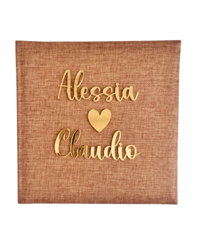 Gäsgebuch 'Acrylglas' personalisiert