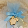 Cadeau d'invité avec tulle et nœud 'Body pour bébé' personnalisé