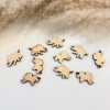 Grands confettis en bois 'Eléphants'