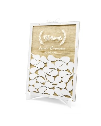 Gästebuch 'Engelsflügel' personalisiert