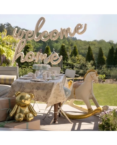 Folienballon 'Welcome Home'