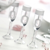 Seifenblasen Hochzeit Champagner Glas