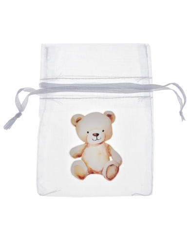 Organzasäckchen 'Little Teddy'