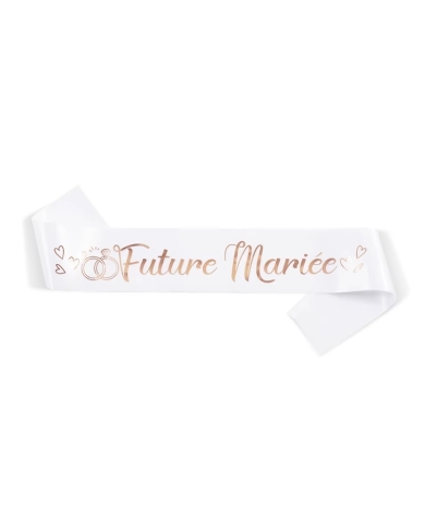 Polterabend - Schärpe 'Future Mariée' - The-Weddingshop