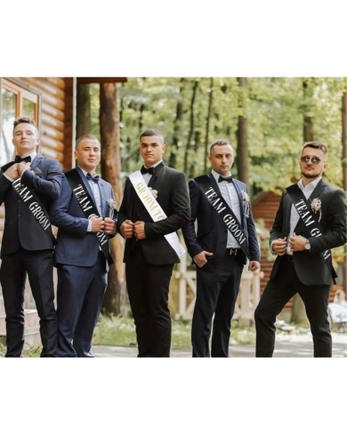 EVJG - Écharpe 'Groom to be' Set (10 pièces) - The-Weddingshop