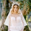 Serre-Tête 'Bride' avec voil & perles - The-Weddingshop