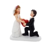 Figurine mariage 'Mariés avec cœur'