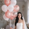 10 Ballons 'Team Braut' - The-Weddingshop