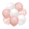 Ballon-Set 'Team Braut' (10 Stück)