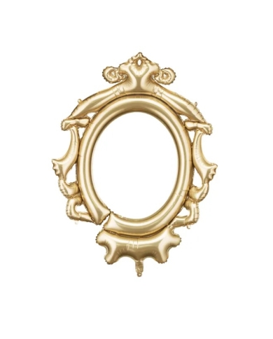 Folienballon 'Rahmen' gold