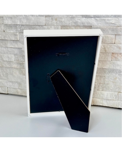 Cadre photo 3D 'Cœur' personnalisé