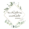 Kit de sachets cadeaux pour invités 'Graines de fleurs - Branche d'olivier' (24 invités)