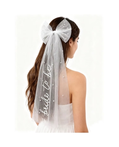 EVJF ♥ Noeud Voile 'Bride to be' ♥ the-Weddingshop.ch