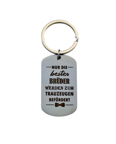 Porte-clés - Demander au témoin - The-Weddingshop