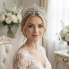 Hochzeit - Brautschmuck - Diadem Kristall