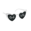 Lunettes en forme de cœur 'Bride to be'