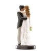 Figurine de mariage 'Jeunes mariés enlacés '