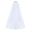Haarreif 'Bride Diamant' mit Schleier