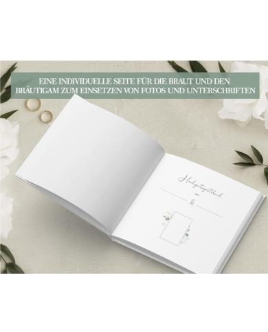 Livre d'or 'Eucalyptus' avec questions