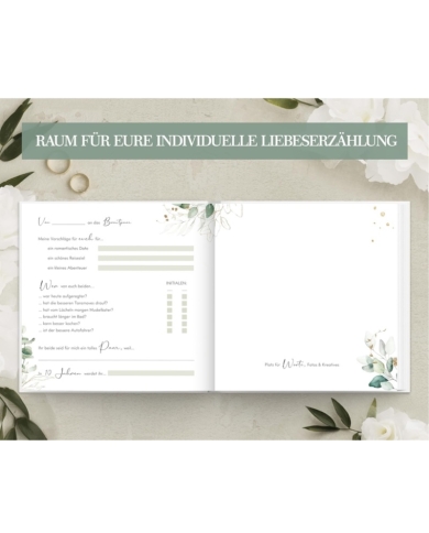 Gästebuch 'Eucalyptus' - The-Weddingshop.ch