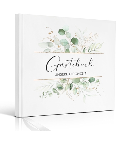 Livre d'or 'Eucalyptus' avec questions