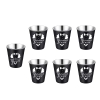 Edelstahl Shotbecher Set 'Groom's Crew'