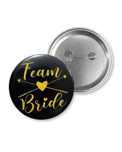 Badge-Kit 'Team Bride avec flèche'