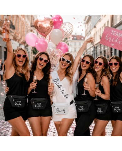 Sac banane 'Team Bride' - noir