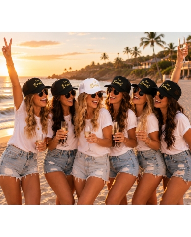 Lot de casquettes 'Team Braut & Die Braut'