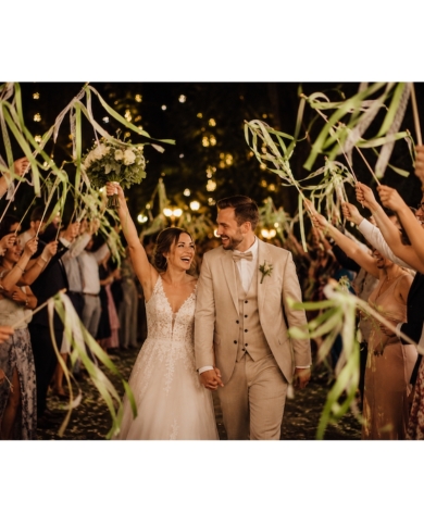Zauberstäbe 'Wedding Wands' - Grün