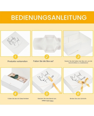 Boîte cadeau 'Brides Maid' - The Weddingshop