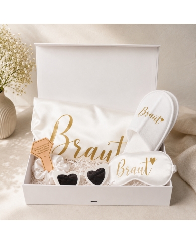 Boîte cadeau 'Braut avec coeur'