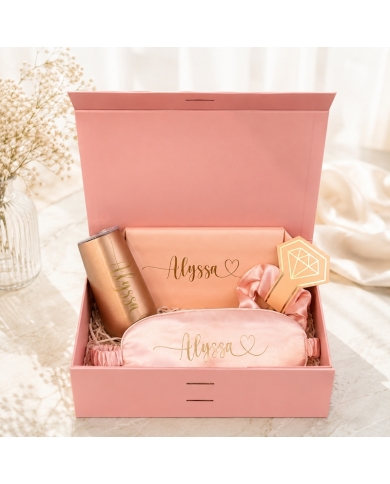 Boîte cadeau - Mariée/Temoin - or