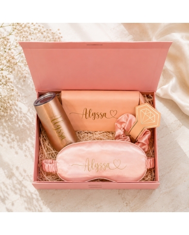 Boîte cadeau - Mariée/Temoin - or