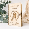 Cashbox 'Livre' bois personnalisée