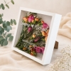 Cadre photo personnalisé pour le bouquet de mariée