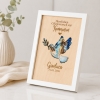 Cadre photo 3D 'Colombe' personnalisé - The-Weddingshop