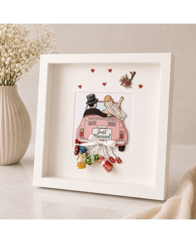3D Cadre photo 'Fiat 500'