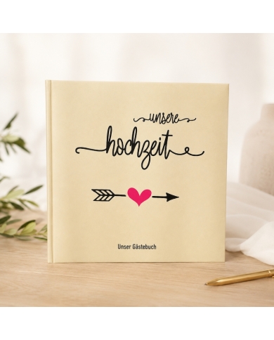 Livre d’or 'Unsere Hochzeit'