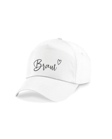 Lot de casquettes 'Braut & Team Braut'