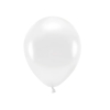 Metallic Eco Ballons - Weiss (10 Stück)