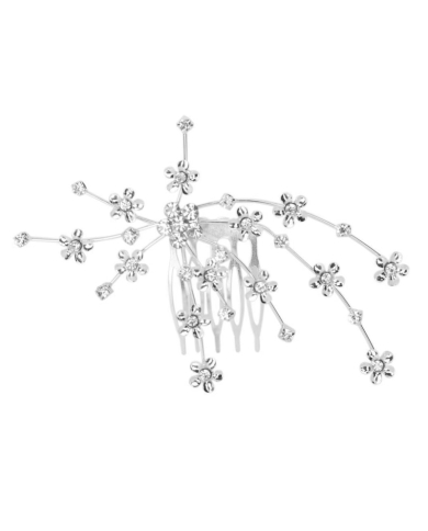 Peigne mariage 'Fleurs'