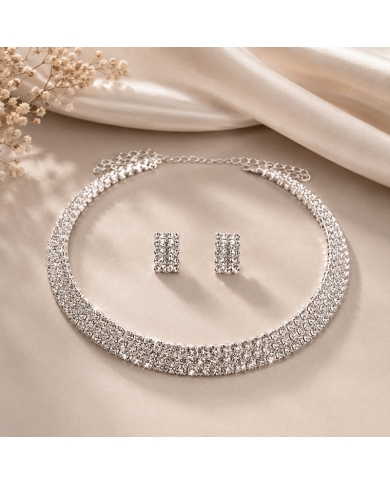 Ensemble de bijoux 'Crystal'