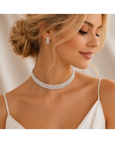 Ensemble de bijoux 'Crystal'